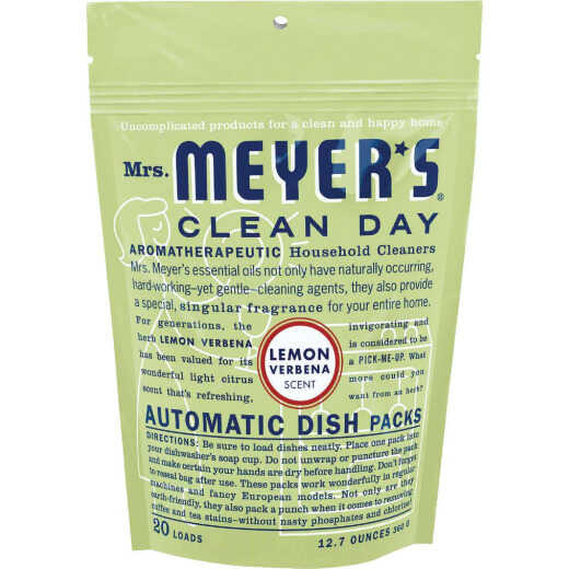 Mrs. Meyer's Lemon Verbena Dishwasher Detergent Tabs (20 Count)