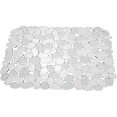 iDesign Pebblz 12 In. x 15.5 In. Clear Sink Mat