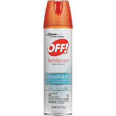 Off Family Care 4 Oz. Dry Insect Repellent Aerosol Spray