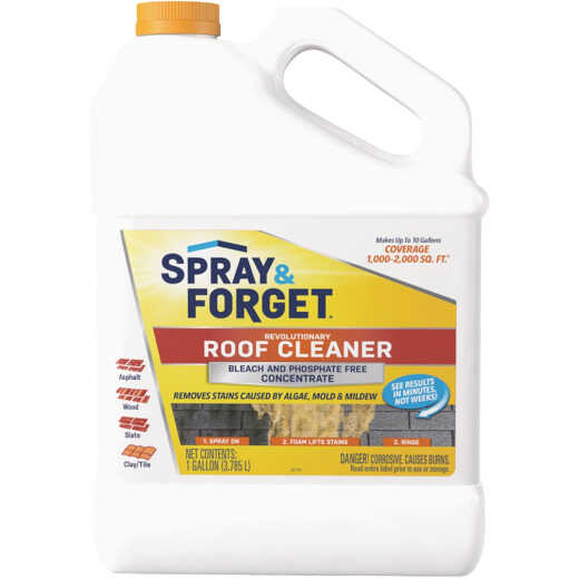 Spray & Forget 1 Gal. Revolutionary Roof Cleaner Concentrate